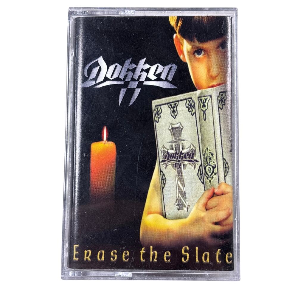Dokken Erase the Slate 1999 CMC International Records Cassette Tape Metal